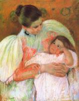 Cassatt, Mary - Nurse and Child